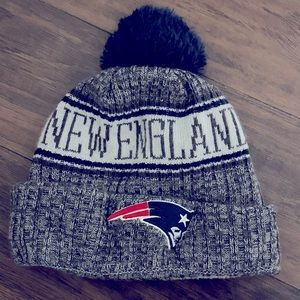 New England Patriots Knit Beanie Hat